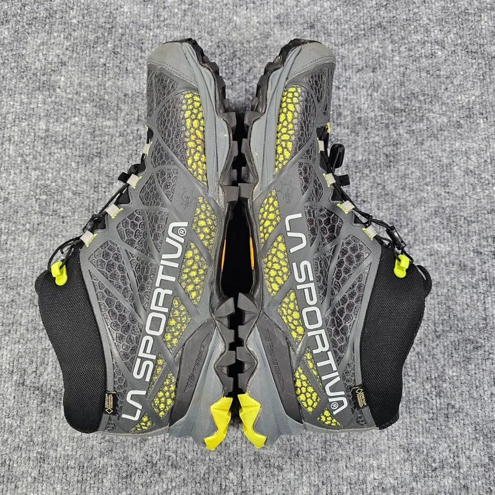 La Sportiva Synthesis Mid GTX Hiking Boots Mens 13 Black Waterproof Gore-Tex